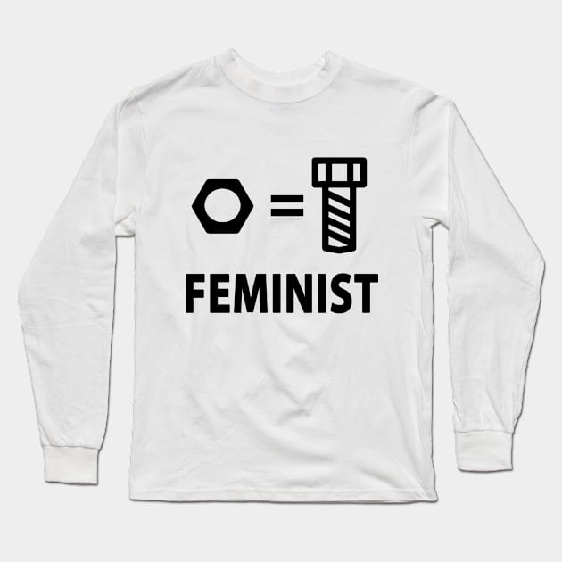 feminist Long Sleeve T-Shirt by AliaksandrR